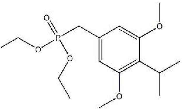 4-異丙基-3,5-二甲氧基苯甲酰膦酸二乙酯